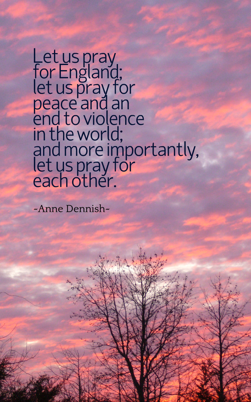 prayers for England