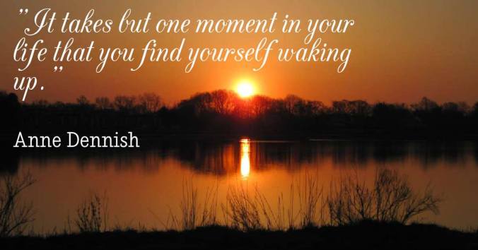 it takes but one moment