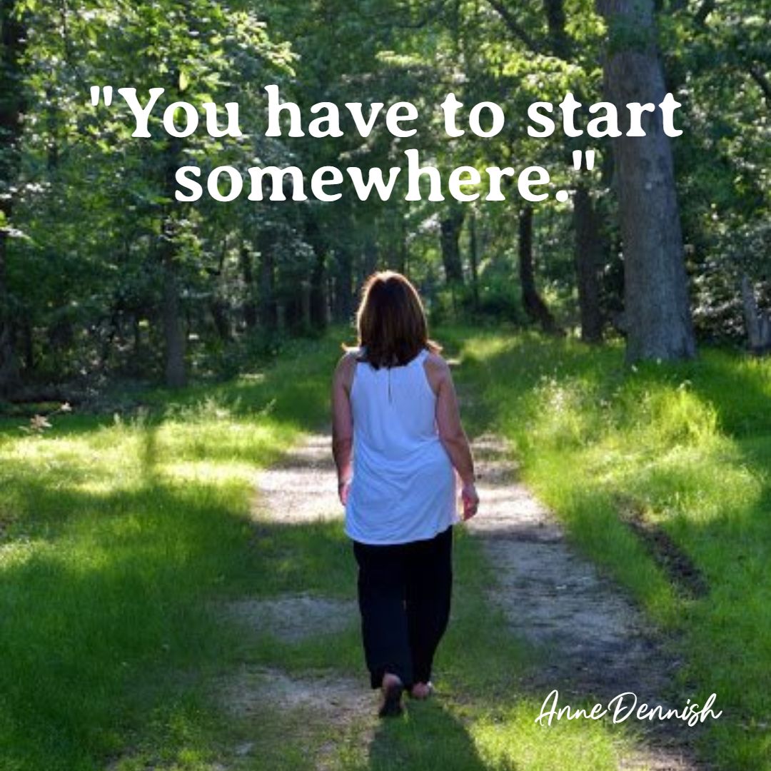 “You Have To Start Somewhere” | Anne Dennish – Writer/Author